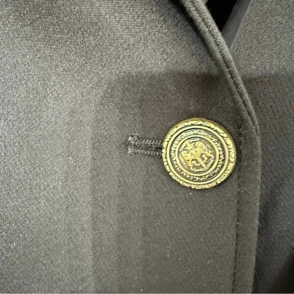 Elie Tahari Double Breasted Long Sleeve Black Blazer Jacket Size 8 NWT - Picture 4 of 10